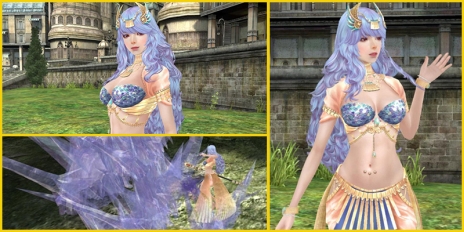画像ギャラリー No.004のサムネイル画像 / 「グラナド・エスパダ」に4年ぶりの登場となる浮遊スタンス使用キャラ「アクラ」が実装。期間限定イベントミッション「古代神の解放」も開催に