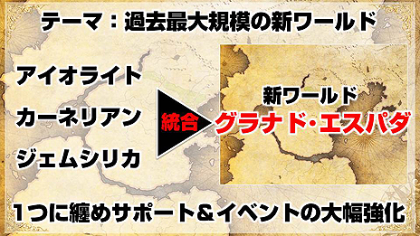 画像ギャラリー No.003のサムネイル画像 / 「グラナド・エスパダ」，ワールド統合を含む11周年アップデートが本日実施。“データ統一キャラ”で遊ぶ特別ミッションなど各種企画も