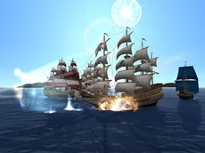 画像ギャラリー No.005のサムネイル画像 / 「大航海時代 Online 2nd Age」大航海時代に名を馳せた洋上の覇者“ガナドール”に挑戦できる海戦システムが登場。仲間と共に強力な敵に挑もう