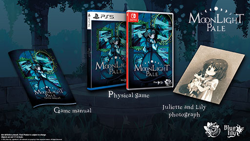 画像ギャラリー No.002のサムネイル画像 / 新作サバイバルホラー「Moonlight Pale」,家庭用ゲーム機への移植が決定。PS5&Switch向けパッケージ版の仕様も明らかに