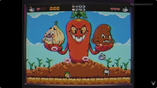 画像ギャラリー No.005のサムネイル画像 / 「MiGHTY CUPHEAD Adventure」が発表に。8ビット風のグラフィックスを採用した高速プラットフォームシューター