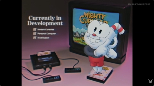 画像ギャラリー No.006のサムネイル画像 / 「MiGHTY CUPHEAD Adventure」が発表に。8ビット風のグラフィックスを採用した高速プラットフォームシューター