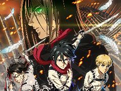 「進撃の巨人3」，オープニングアニメキービジュアルを公開。エレンを背に，ミカサ，アルミン，リヴァイの姿を描く