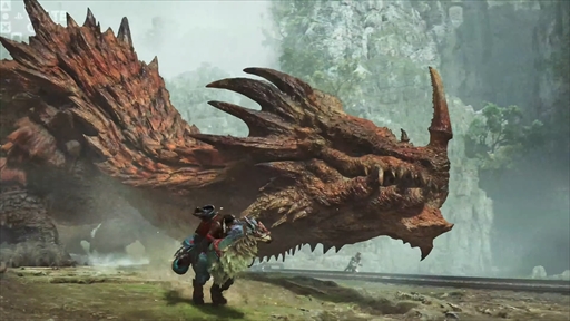 画像ギャラリー No.008のサムネイル画像 / 「モンスターハンターワイルズ：アセンダンス」新映像を公開。新モンスター「グンドラージャ」や「アラケータ」に加え，ラオシャンロンやクシャルダオラの姿も