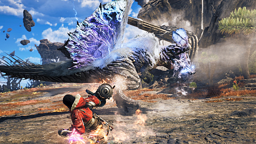 画像ギャラリー No.005のサムネイル画像 / 「モンスターハンターワイルズ：アセンダンス」でブーストブレイサーが目指す「チャンスを自分で作り出す」感覚，そしてテオを今出す理由［TGS2026］