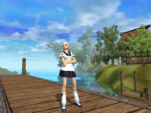 画像ギャラリー No.003のサムネイル画像 / 「YS Online」,クエストをクリアすると“夏服”コスチュームが
