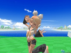 画像ギャラリー No.002のサムネイル画像 / ミクに続いてリンも! 6月5日,「パンヤ」に「鏡音リン」衣装が登場