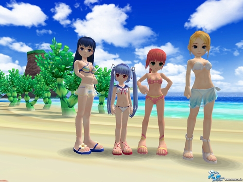 画像ギャラリー No.001のサムネイル画像 / 「スカッとゴルフ パンヤ」,女性キャラ用新作水着の第2弾をCPアイテムで追加