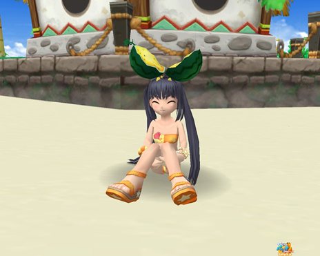 画像ギャラリー No.009のサムネイル画像 / 「スカッとゴルフ パンヤ」ガチャッとポンタに夏恒例の新作水着が登場。装備アイテム「スイカ頭」がもらえるキャンペーンも開催