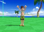 画像ギャラリー No.002のサムネイル画像 / 「スカッとゴルフ パンヤ」，夏恒例の新作水着がガチャッとポンタに登場。スピカの水着姿が初披露に