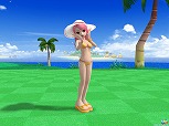 画像ギャラリー No.010のサムネイル画像 / 「スカッとゴルフ パンヤ」，夏恒例の新作水着がガチャッとポンタに登場。スピカの水着姿が初披露に