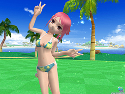 画像ギャラリー No.004のサムネイル画像 / 「スカッとゴルフ パンヤ」,6キャラクター分の2014年新作水着が本日実装。マジックボックスでカラーの変更も可能
