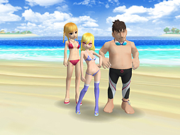 画像ギャラリー No.011のサムネイル画像 / 「スカッとゴルフ パンヤ」,6キャラクター分の2014年新作水着が本日実装。マジックボックスでカラーの変更も可能