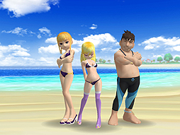 画像ギャラリー No.012のサムネイル画像 / 「スカッとゴルフ パンヤ」,6キャラクター分の2014年新作水着が本日実装。マジックボックスでカラーの変更も可能