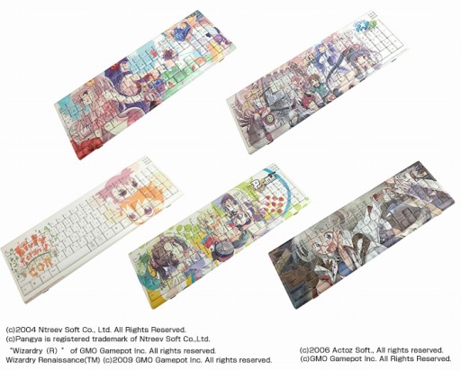 画像ギャラリー No.001のサムネイル画像 / GMOゲームポット,ワンフェス2015に5タイトルコラボキーボードを出展