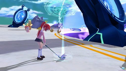 画像ギャラリー No.003のサムネイル画像 / 「スカッとゴルフ パンヤ」に3年振りの新コース「MysticRuins」が登場。攻略のカギとなる「グラビティポイント」と「フリップポイント」を先行体験
