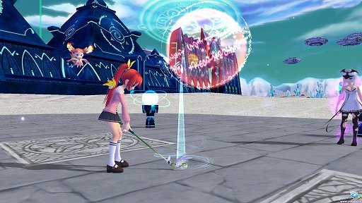 画像ギャラリー No.005のサムネイル画像 / 「スカッとゴルフ パンヤ」に3年振りの新コース「MysticRuins」が登場。攻略のカギとなる「グラビティポイント」と「フリップポイント」を先行体験