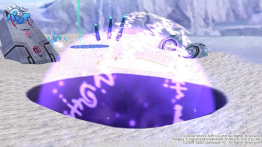 画像ギャラリー No.003のサムネイル画像 / 「スカッとゴルフ パンヤ」，3年ぶりの新コース「Mystic Ruins」が本日実装。飛行物体などの各種ギミックを利用してスコアアップを狙える