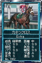 画像ギャラリー No.004のサムネイル画像 / 快速馬マサラッキ登場。「競馬伝説」，カード伝説に6月重賞勝利馬