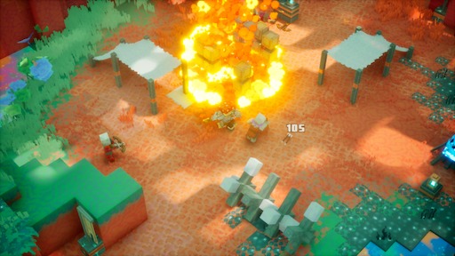画像ギャラリー No.005のサムネイル画像 / 9月29日発売の「Minecraft Dungeons II」を開発陣と体験。約15年ぶりに登場する新ディメンション「シフト」(Sift)を4人協力プレイで飛び回ってきた