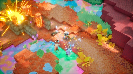 画像ギャラリー No.008のサムネイル画像 / 9月29日発売の「Minecraft Dungeons II」を開発陣と体験。約15年ぶりに登場する新ディメンション「シフト」(Sift)を4人協力プレイで飛び回ってきた
