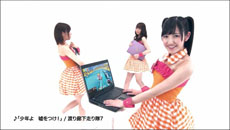 画像ギャラリー No.003のサムネイル画像 / アイドルユニット“渡り廊下走り隊7”が出演する「カートライダー」のテレビCMが本日放映開始。現役アイドルとのゲーム対戦イベントの実施も発表