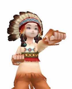 画像ギャラリー No.004のサムネイル画像 / 「フリフオンライン」,新たにインディアン衣装の販売がスタート