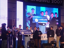 画像ギャラリー No.007のサムネイル画像 / GNGWC 2007決勝戦現地レポート:日本は「NAVYFIELD NEO」で韓国と共に優勝,「SiLKROAD ONLINE」「WarRock」は3位に