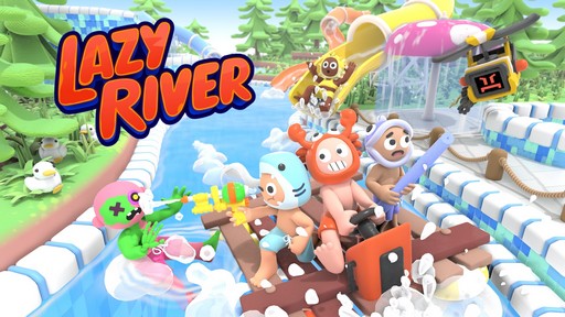 画像ギャラリー No.001のサムネイル画像 / 宇宙ウォーターパークをイカダで下る協力FPS「Lazy River」試遊レポート。水鉄砲や浮棒でゾンビを倒し,“流れる拠点”を守りながらプールからの脱出を目指せ