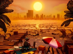 ミュータントがはびこる終末世界でお宝を漁りまくれ！ 見下ろし視点脱出シューター「Sunset Survival: Miami」が発表に