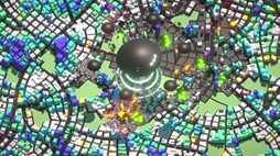 画像ギャラリー No.003のサムネイル画像 / 悪の組織に雇われたパイロットとして，巨大ロボットで都市を襲う。インクリメンタルゲーム「How To Destroy A City」，デモ版を公開