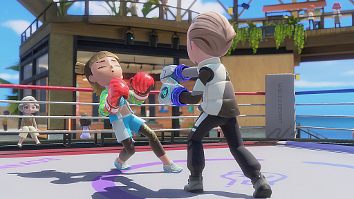 画像ギャラリー No.008のサムネイル画像 / 「Nintendo Switch Sports Resort」発表，Switch2向けに10月22日リリース。リゾート島を舞台にボクシングやテニス，ゆび相撲まで楽しめる