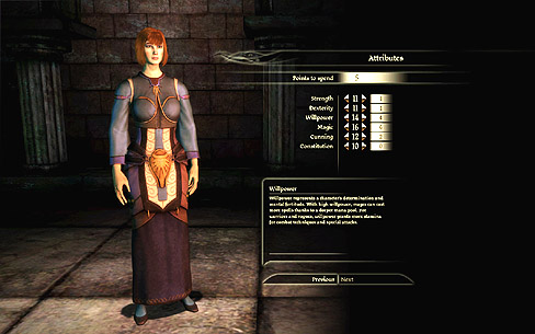 画像ギャラリー No.004のサムネイル画像 / 「Dragon Age:Origins」,キャラクターを作って保存できる無料ツール「Character Creator」が登場