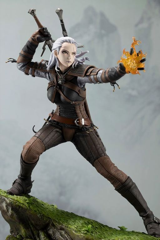 画像ギャラリー No.001のサムネイル画像 / リヴィアのゲラルトが美女に変身! コトブキヤの「THE WITCHER美少女 ウィッチャー ゲラルト 1/7 完成品フィギュア」,予約受付を開始