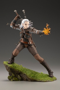 画像ギャラリー No.002のサムネイル画像 / リヴィアのゲラルトが美女に変身! コトブキヤの「THE WITCHER美少女 ウィッチャー ゲラルト 1/7 完成品フィギュア」,予約受付を開始