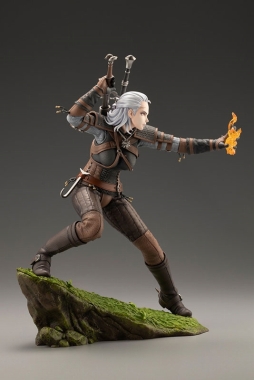 画像ギャラリー No.004のサムネイル画像 / リヴィアのゲラルトが美女に変身! コトブキヤの「THE WITCHER美少女 ウィッチャー ゲラルト 1/7 完成品フィギュア」,予約受付を開始
