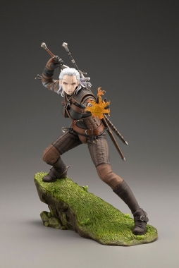 画像ギャラリー No.009のサムネイル画像 / リヴィアのゲラルトが美女に変身! コトブキヤの「THE WITCHER美少女 ウィッチャー ゲラルト 1/7 完成品フィギュア」,予約受付を開始