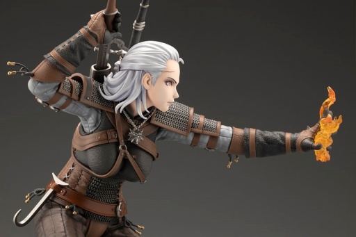 画像ギャラリー No.012のサムネイル画像 / リヴィアのゲラルトが美女に変身! コトブキヤの「THE WITCHER美少女 ウィッチャー ゲラルト 1/7 完成品フィギュア」,予約受付を開始
