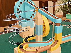 「Cozy Marbles ビー玉コロコロ大作戦」の体験版が公開に。自分だけの理想のマーブルラン制作を楽しめるシミュレーションゲーム