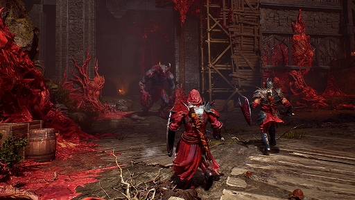 画像ギャラリー No.002のサムネイル画像 / 協力プレイも可能なダークゴシックACT「Crimson Moon」,本日リリース。人間と天使の混血種として,地獄の脅威と戦え