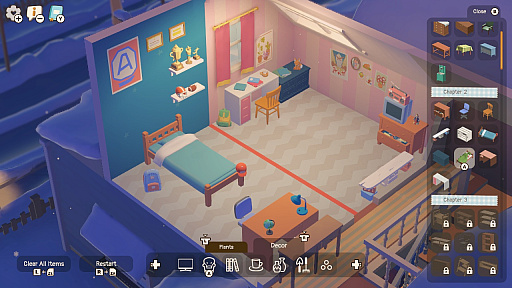 画像ギャラリー No.006のサムネイル画像 / ガーデニングパズルゲーム「Urban Jungle」，Switch版を配信開始。植物とインテリアで癒やしの空間作りを楽しめる