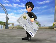 画像ギャラリー No.004のサムネイル画像 / 「ローズオンライン」と三井住友カードコラボ。空飛ぶクレジットカードが登場