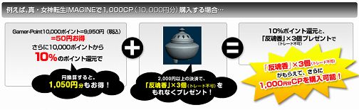画像ギャラリー No.002のサムネイル画像 / 「真・女神転生IMAGINE」,Gamer-point利用で10%ポイント還元