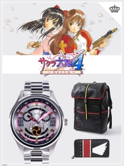 画像ギャラリー No.001のサムネイル画像 / 「サクラ大戦4 〜恋せよ乙女〜」の腕時計,バッグ,財布がSuperGroupiesで発売決定。予約受け付け中