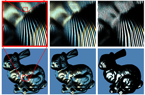 画像ギャラリー No.011のサムネイル画像 / ［CEDEC 2007］最新3D技術論文読みこなしのススメ。2007年注目の「Frequency Domain Normal Map Filtering」とは？
