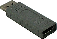 画像ギャラリー No.002のサムネイル画像 / 玄人志向,DisplayPort→HDMI変換アダプタなどを発売