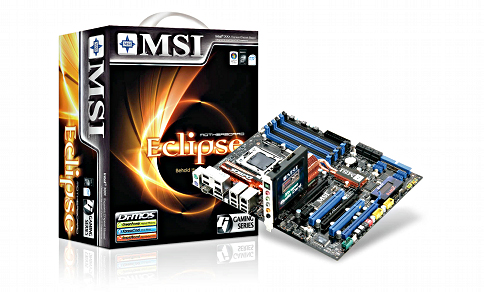 画像ギャラリー No.001のサムネイル画像 / MSI,X58チップセット搭載と思われるゲーマー向けマザーボード「Eclipse」発表