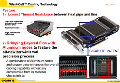 画像ギャラリー No.004のサムネイル画像 / GIGABYTE製グラフィックスカード用の新型冷却技術がCeBIT 2009で公開に。P55におけるSLIサポートの続報も