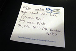 画像ギャラリー No.003のサムネイル画像 / ［COMPUTEX］OCZ，独自の高速インタフェース「HSDL」を公開。PCIe接続の廉価版やUSB 3.0接続のSSDも