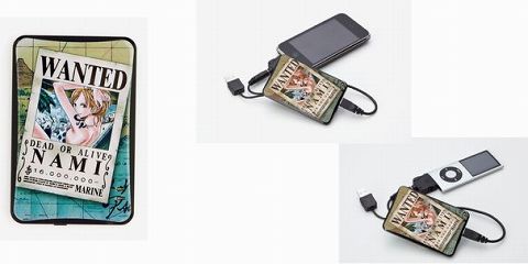 画像ギャラリー No.002のサムネイル画像 / 「ワンピース」デザインのモバイル端末用充電器,限定生産で発売